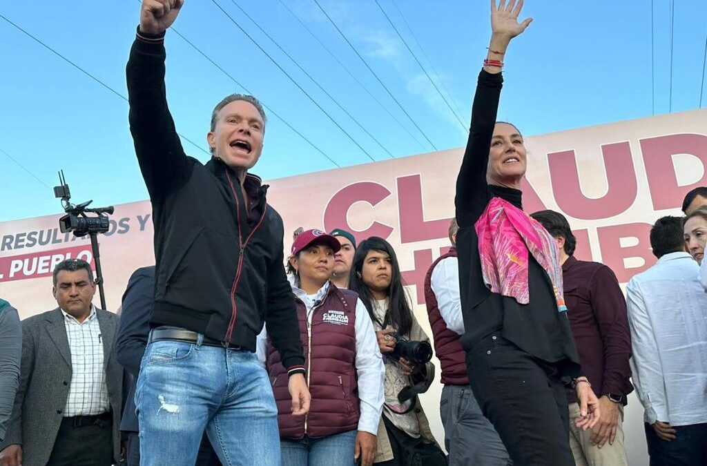 Claudia Sheinbaum: La candidata con el respaldo abrumador de los mexicanos, afirma Manuel Velasco